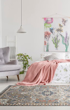 Kaleen Artundra ATU02-20 Lavender Area Rug Room Scene Kaleen Artundra ATU02-20 Lavender Area Rug Room Scene