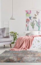 Kaleen Artundra ATU05-20 Lavender Area Rug Room Scene Kaleen Artundra ATU05-20 Lavender Area Rug Room Scene