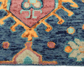 Kaleen Chancellor CHA10-22 Navy Area Rug Edge Kaleen Chancellor CHA10-22 Navy Area Rug Edge