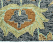 Kaleen Chancellor CHA17-10 Denim Area Rug Edge