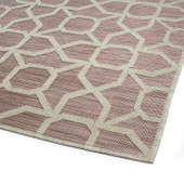Kaleen Cove COV01-92 Pink Area Rug Corner Kaleen Cove COV01-92 Pink Area Rug Corner