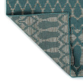 Kaleen Cove COV03-91 Teal Area Rug Backing Kaleen Cove COV03-91 Teal Area Rug Backing
