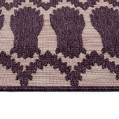 Kaleen Cove COV03-95 Purple Area Rug Edge Kaleen Cove COV03-95 Purple Area Rug Edge