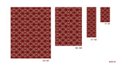 Kaleen Cove COV05-25 Red Area Rug Sizes