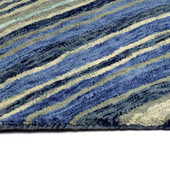 Kaleen Marble MBL08-17 Blue Area Rug Edge Kaleen Marble MBL08-17 Blue Area Rug Edge