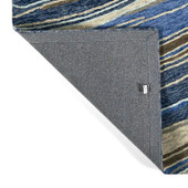Kaleen Marble MBL08-17 Blue Area Rug Backing Kaleen Marble MBL08-17 Blue Area Rug Backing