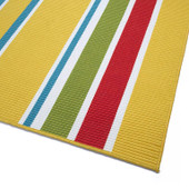 Kaleen Voavah VOA04-28 Yellow Area Rug Corner
