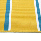 Kaleen Voavah VOA04-28 Yellow Area Rug Edge