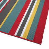 Kaleen Voavah VOA08-25 Red Area Rug Corner Kaleen Voavah VOA08-25 Red Area Rug Corner