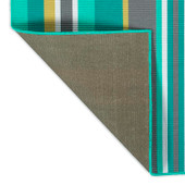 Kaleen Voavah VOA08-91 Teal Area Rug Backing Kaleen Voavah VOA08-91 Teal Area Rug Backing
