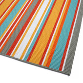 Kaleen Voavah VOA09-89 Orange Area Rug Corner Kaleen Voavah VOA09-89 Orange Area Rug Corner