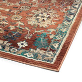 Kaleen Wynnlow WYN01-53 Paprika Area Rug Corner Kaleen Wynnlow WYN01-53 Paprika Area Rug Corner