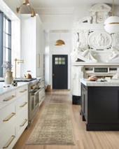 Loloi II Margot MAT-04 Antique Sage Runner Area Rug Room Scene