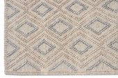 Kas Chloe 7722 Natural Grey Diamond Area Rug Corner Kas Chloe 7722 Natural Grey Diamond Area Rug Corner