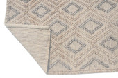 Kas Chloe 7722 Natural Grey Diamond Area Rug Back Kas Chloe 7722 Natural Grey Diamond Area Rug Back