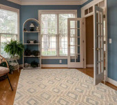 Kas Chloe 7722 Natural Grey Diamond Area Rug Room Scene Kas Chloe 7722 Natural Grey Diamond Area Rug Room Scene