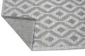 Kas Chloe 7723 Ivory Grey Trellis Area Rug Back Kas Chloe 7723 Ivory Grey Trellis Area Rug Back