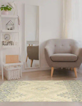 Kas Hudson 2468 Ivory Taupe Southwest Area Rug Room Scene Kas Hudson 2468 Ivory Taupe Southwest Area Rug Room Scene
