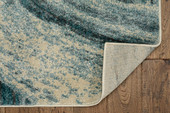 Kas Illusions 6226 Teal Contempo Area Rug Backing