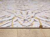 Kas Luna 7146 Ivory Gold Illusions Area Rug Pile