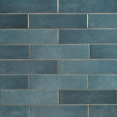 Renzo Denim 3" X 12" Ceramic Wall Tile Renzo Denim 3" X 12" Ceramic Wall Tile