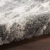 Nourison Dreamy Shag DRS02 Charcoal Ivory Area Rug Texture Nourison Dreamy Shag DRS02 Charcoal Ivory Area Rug Texture