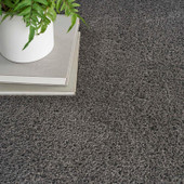 Nourison Dreamy Shag DRS05 Grey Area Rug Lifestyle Scene Nourison Dreamy Shag DRS05 Grey Area Rug Lifestyle Scene