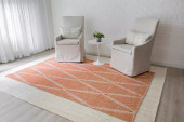 Erin Gates by Momeni River RIV-1 Beacon Orange Area Rug Room Scene Erin Gates by Momeni River RIV-1 Beacon Orange Area Rug Room Scene