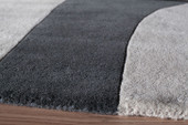 Momeni Delhi DL-22 Charcoal Area Rug Corner Momeni Delhi DL-22 Charcoal Area Rug Corner