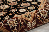 Nourison 2000 2017 Black Area Rug Detail Nourison 2000 2017 Black Area Rug Detail