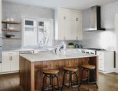 Plata Brina 2" X 2" Polished Porcelain Hex Mosaic Tile Plata Brina 2" X 2" Polished Porcelain Hex Mosaic Tile