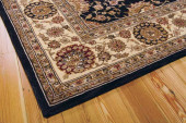 Nourison 2000 2204 Midnight Area Rug Corner Nourison 2000 2204 Midnight Area Rug Corner