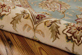 Nourison 2000 2210 Lt. Blue Area Rug Texture Nourison 2000 2210 Lt. Blue Area Rug Texture