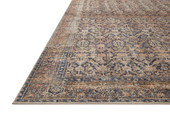 Billie BIL-01 Ink Salmon Area Rug Angle