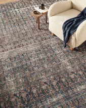 Billie BIL-02 Ocean Brick Area Rug Room Scene 2 Billie BIL-02 Ocean Brick Area Rug Room Scene 2