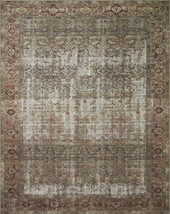 Georgie GER-07 Moss Salmon Area Rug Georgie GER-07 Moss Salmon Area Rug