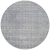 Zuma ZUM-01 Denim Ivory Round Area Rug Zuma ZUM-01 Denim Ivory Round Area Rug