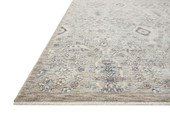 Zuma ZUM-07 Silver Sky Area Rug Angle Zuma ZUM-07 Silver Sky Area Rug Angle
