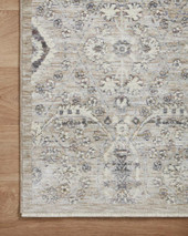 Zuma ZUM-07 Silver Sky Area Rug Corner Zuma ZUM-07 Silver Sky Area Rug Corner