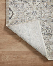 Zuma ZUM-07 Silver Sky Area Rug Back Zuma ZUM-07 Silver Sky Area Rug Back