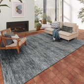 Dalyn Ciara CR1 Charcoal Area Rug Room Scene Dalyn Ciara CR1 Charcoal Area Rug Room Scene