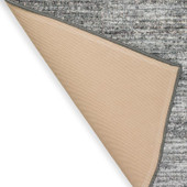 Dalyn Ciara CR1 Graphite Area Rug Backing Dalyn Ciara CR1 Graphite Area Rug Backing
