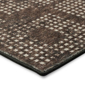 Dalyn Delano DA1 Chocolate Area Rug Corner 2 Dalyn Delano DA1 Chocolate Area Rug Corner 2