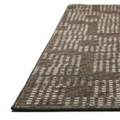 Dalyn Delano DA1 Chocolate Area Rug Corner 2 Dalyn Delano DA1 Chocolate Area Rug Corner 2