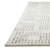 Dalyn Delano DA1 Ivory Area Rug Corner 2