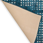 Dalyn Delano DA1 Navy Area Rug Backing