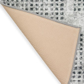 Dalyn Delano DA1 Pewter Area Rug Backing