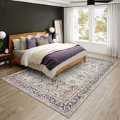 Dalyn Jericho JC1 Oyster Area Rug Room Scene Dalyn Jericho JC1 Oyster Area Rug Room Scene