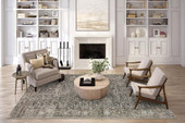 Dalyn Jericho JC10 Mushroom Area Rug Room Scene 2