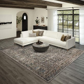 Dalyn Jericho JC10 Mushroom Area Rug Room Scene 3